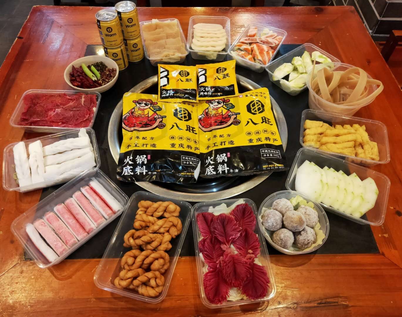 八旺火锅外卖上线了！重庆北碚可在线订购